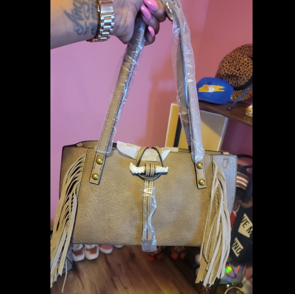 Tan Purse